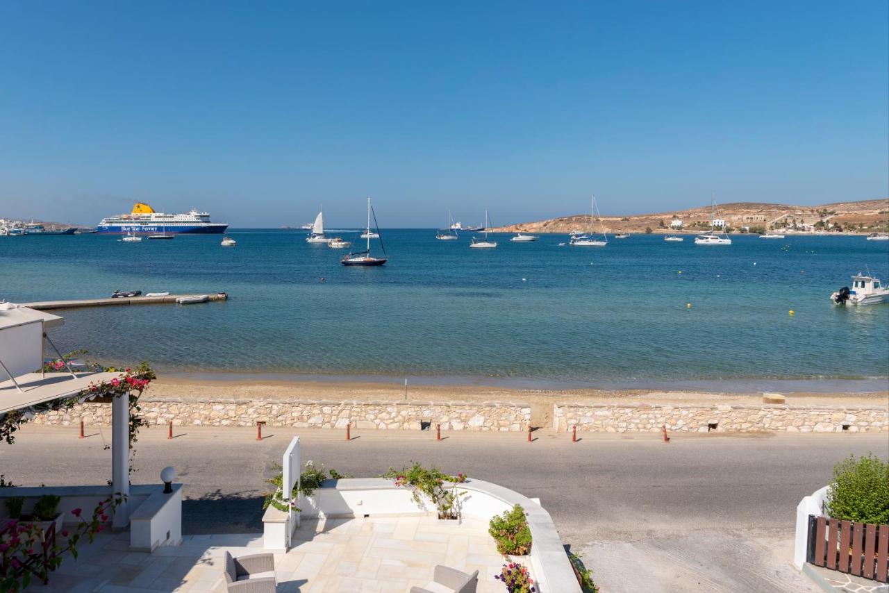 Irene Hotel - Beachfront Páros Dış mekan fotoğraf