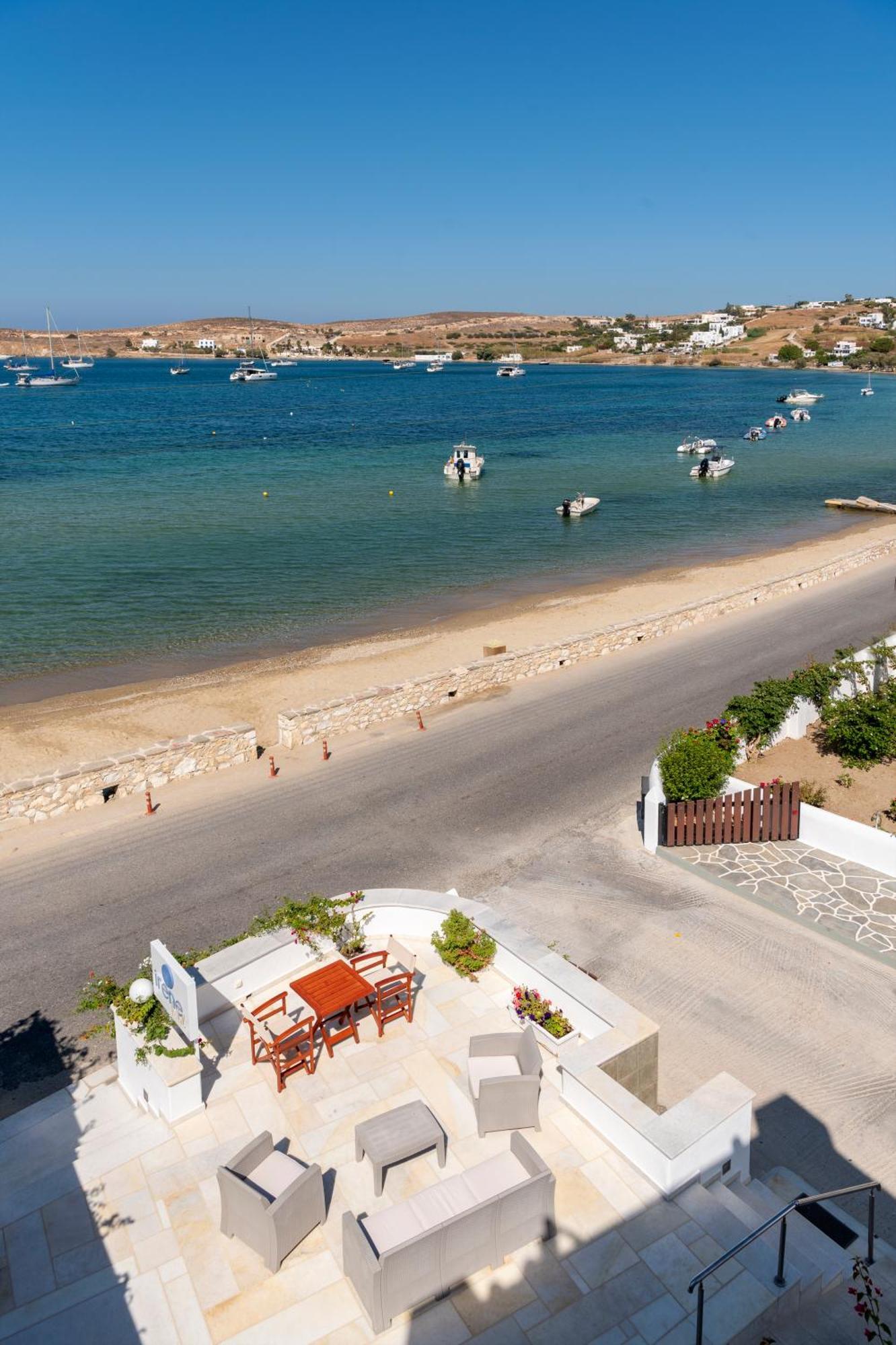 Irene Hotel - Beachfront Páros Dış mekan fotoğraf